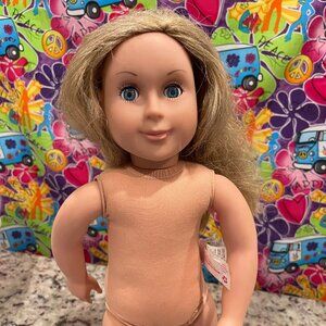 Our Generations 18" Blonde Doll by Battat Articulating Limbs